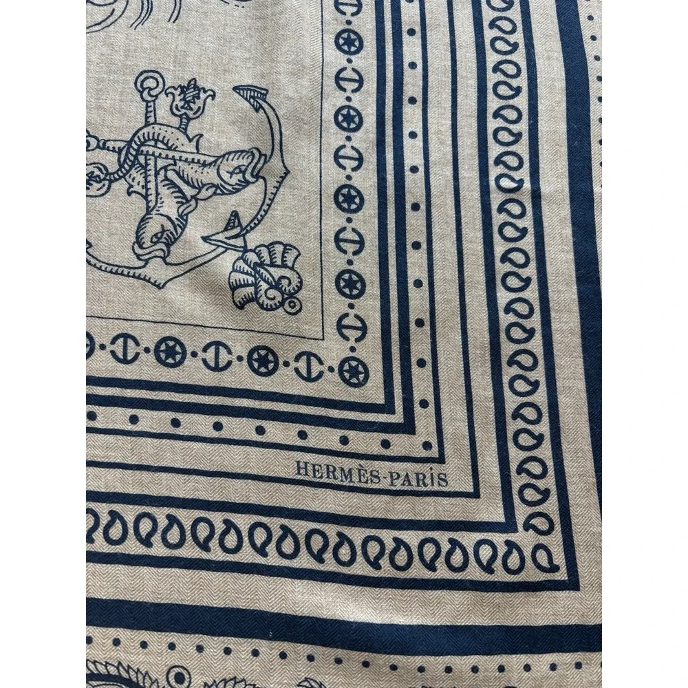 Hermes Cashmere Shawl 